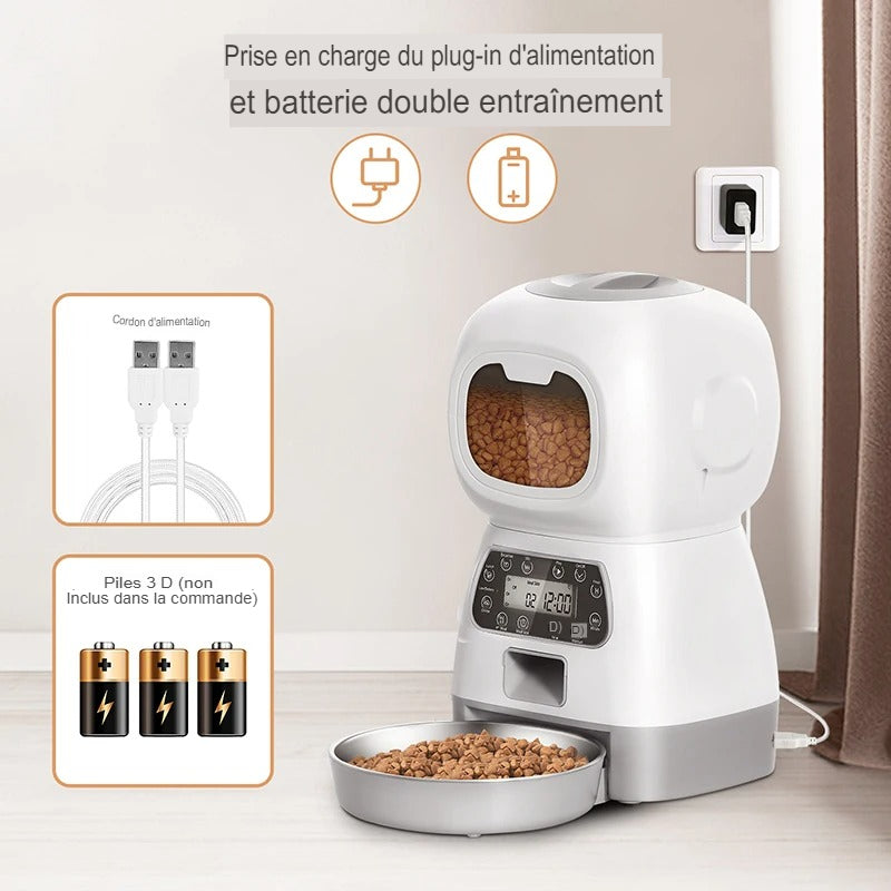 Mangeoire Automatique Pour Chat Et Chien