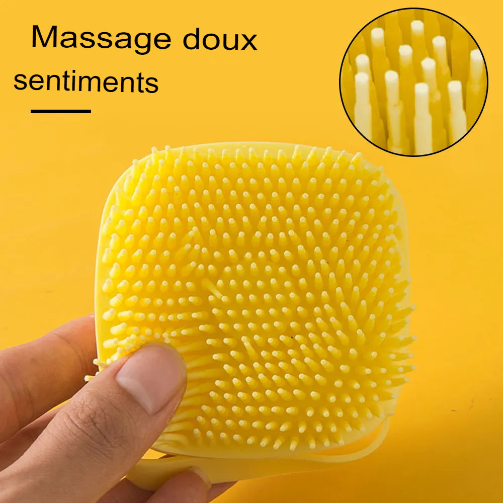 Brosse de shampooing pour chien de Massage pour chat